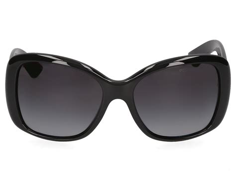 prada black sunglasses women|black and white prada sunglasses.